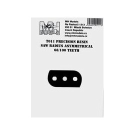 Precision Resin Saw Radius Asymmetrical 68, 100 Teeth