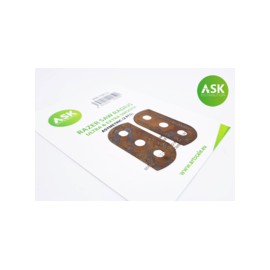 ASK Razor Saw Radius - ultra & extra smooth asymmetric 100/65 teeth 5 pc.