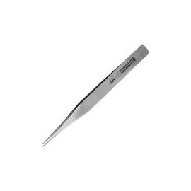Strong Curved Stainless Steel Tweezers (175 mm)