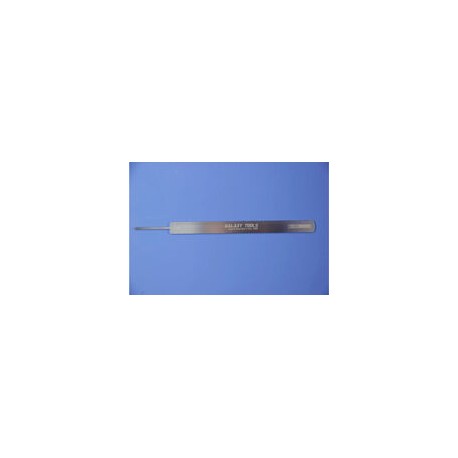 Ultra-thin straight edge polishing rod - 10 mm BLUE