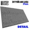 Rolling Pin DUTCH Bricks 15mm