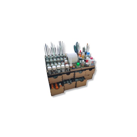 Large Model Organiser - Workshop Holes 32mm