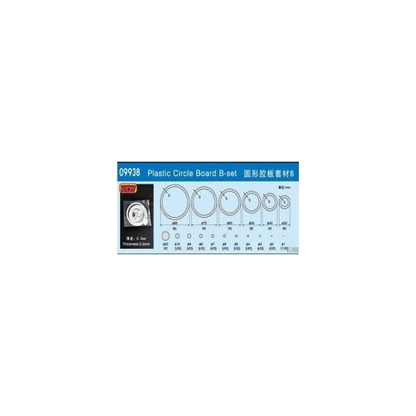 PLASTIC CIRCLE BOARD B-Set