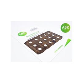 ASK Razor Saw - extra smooth symmetric 43/43 teeth 3 pc.