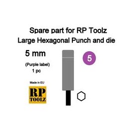 Spare Part For RP Toolz Large Hexagonal Punch And Die Set 2mm