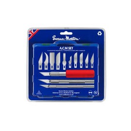 No.18 Blade to fit SWA-9106 No.2 and SWA-9107 no.5 handle in pack of 5 blades