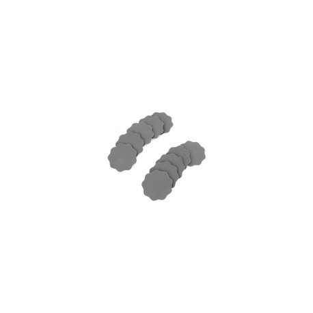 Superfine Scalloped 2000 Grit Pads (Velcro) 32 mm (10 pcs)