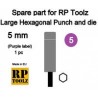 Spare Part For RP Toolz Large Hexagonal Punch And Die Set 3mm