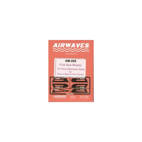 Fine razor saw blade Set No.2