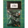 Zaciski modelarskie 1 6,5cm 4 szt