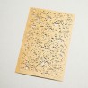 Airbrush Stencil Random Pattern - Large Type