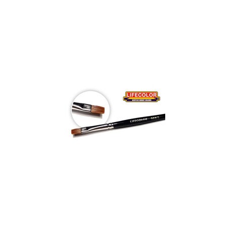 Flat hair marten brush 3