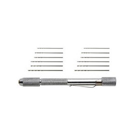 Mini Pin Vise w/ Assorted Drills