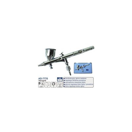 Aerograf dwufunkcyjny dysza 0.25mm