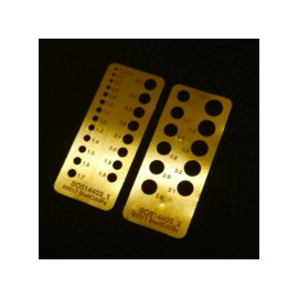 Circle templates 0.5-3.5mm