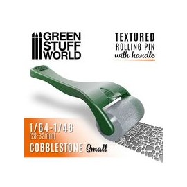 Rolling pin with Handle - Cobblestone Small