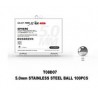 High Precision Stainless Steel Balls - 3,0 mm (100 pieces in box)