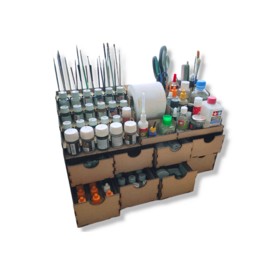 Large Model Organiser - Workshop Holes 32mm