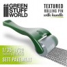 Rolling pin with Handle - Sett Pavement 15mm