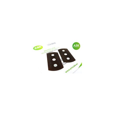 ASK Razor Saw - ultra and extra smooth asymmetric 70/43 teeth 2 pc.