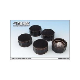 5 off Spare Caps for 30 ml Bottles