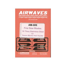 Fine razor saw blade Set No.2