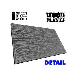 Wood Planks Rolling pin