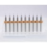 Micro Drill Bits - 0.2mm (10pcs Set)