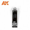 SILICONE BRUSHES MEDIUM TIP MEDIUM (5 SILICONE PENCILS)