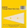 Triangle Razor Saw (1pc)