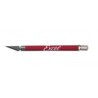 K18 Red Grip Knife Non-Roll With Safety Cap