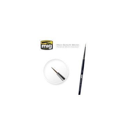 2/0 PREMIUM MARTA KOLINSKY ROUND BRUSH