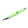 K26 Knife Contoured Rubber (Green Grip)
