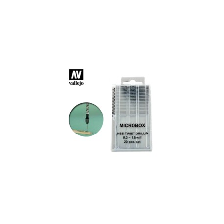 Zestaw wierte? (20 szt.) 0.3-1.6mm