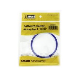 Softouch Velvet Masking Tape 2 (6mm x 25M)
